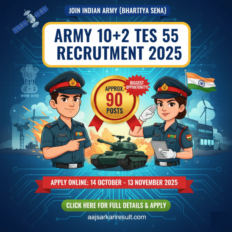 Army 10+2 TES 55 Recruitment 2025