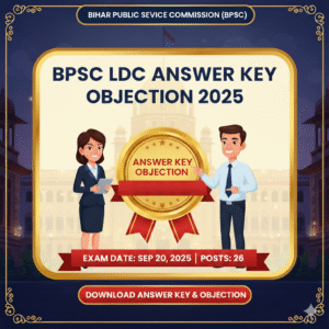BPSC LDC Answer Key Objection 2025